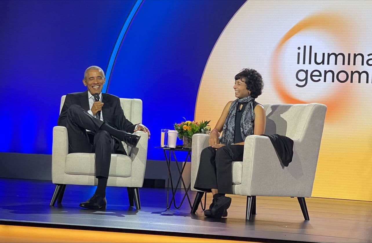 Illumina Genomics Forum：基因組學專家與美國前總統歐巴馬對談