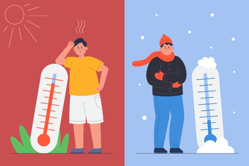 weather changes influences mood