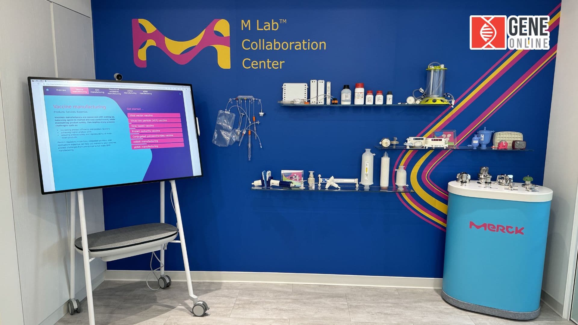 實驗室導覽：默克 M Lab Collaboration Center 生技製藥技術研發暨培訓合作中心
