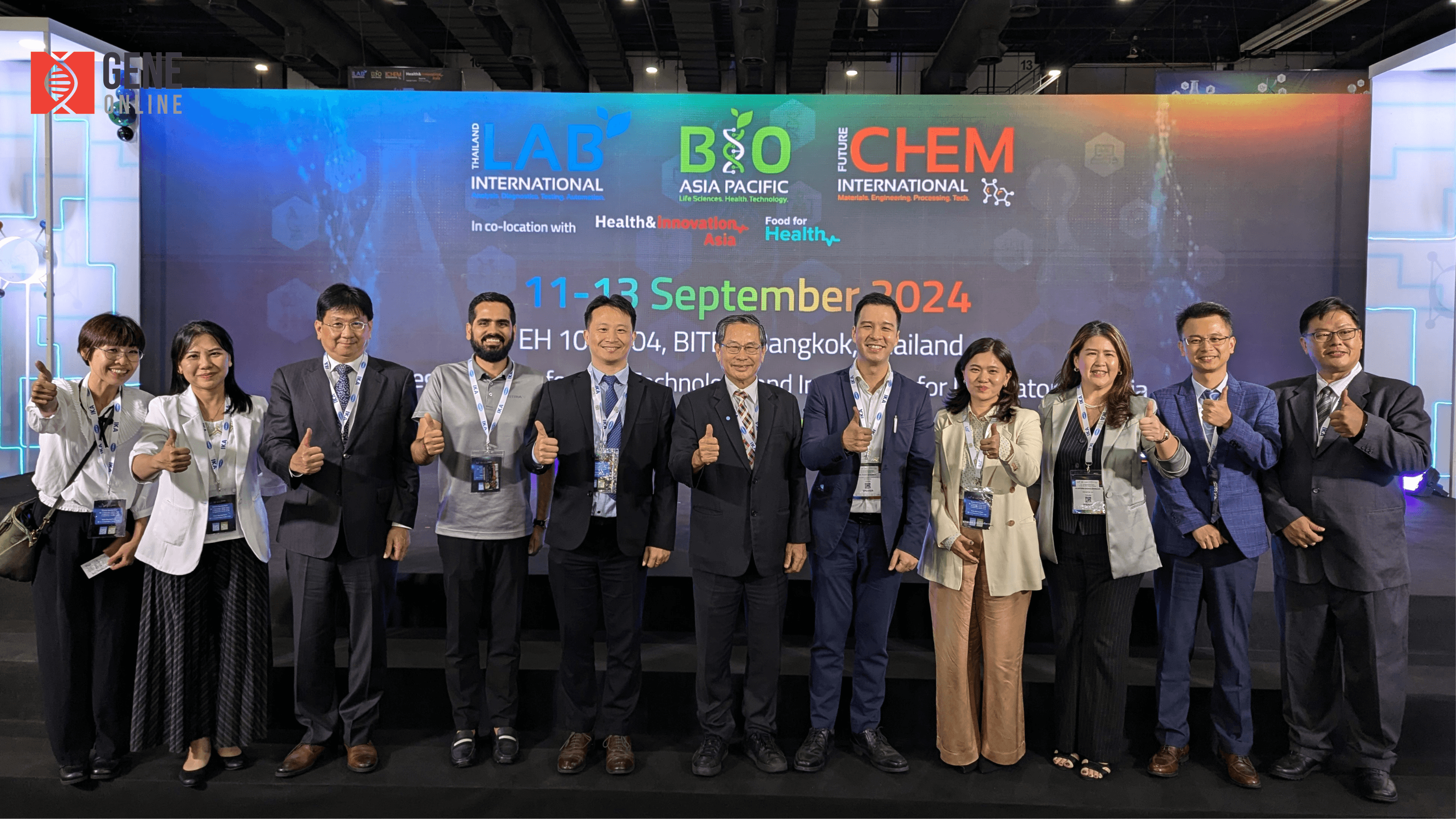 生醫推動小組促臺泰雙邊生技醫藥戰略合作,Bio Asia Pacific 2024 為創新整合平台奠定堅實基礎