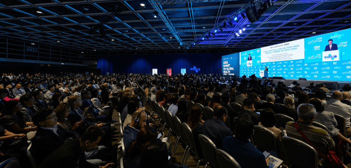 第五屆「亞洲醫療健康高峰論壇」（ASGH）於 2025 年 5 月 26 日至 27 日在香港會議展覽中心舉行，本屆主題為「共建健康未來．促進全球協作」。（來源：香港貿易發展局）