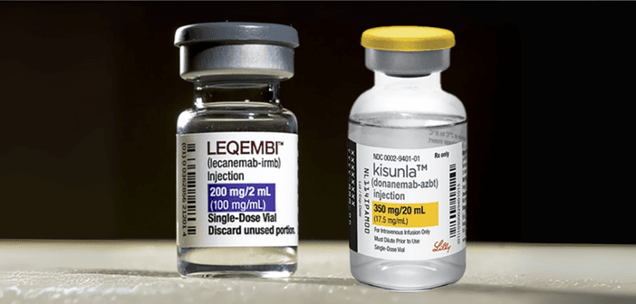 LEQEMBI（樂意保）與 KISUNLA（欣智樂）屬於抗類澱粉蛋白抗體療法（Amyloid Targeting Therapy, ATT）。（來源：alzheimersweekly）