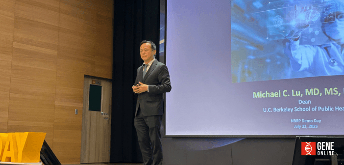 加州大學柏克萊分校公衛學院院長呂淳祺（攝影：基因線上）