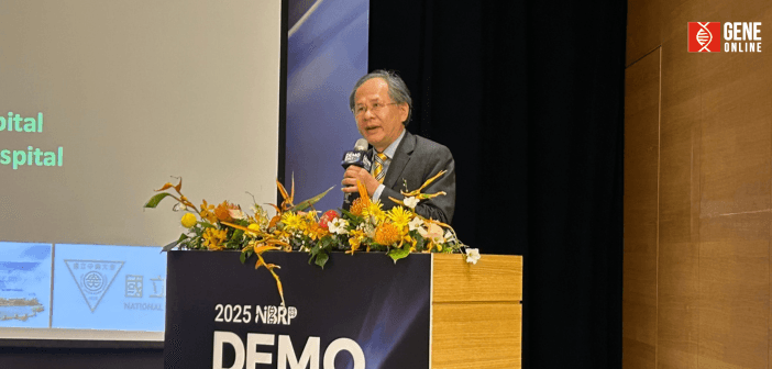 台中榮總名譽院長陳適安（攝影：基因線上）