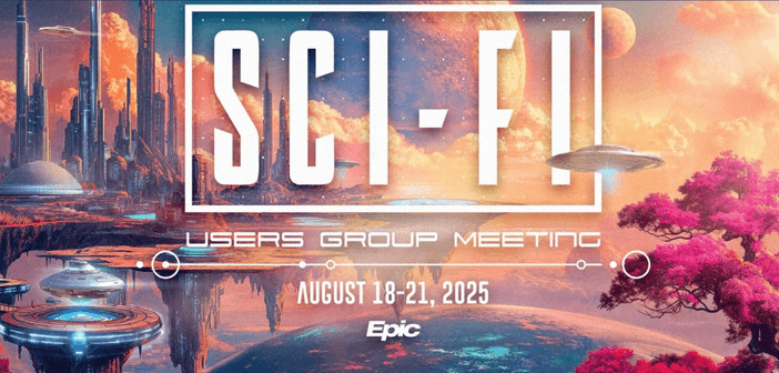 今年 Epic 年度用戶大會以 Star Trek 星艦迷航記為主題，重磅發表多項醫療 AI 應用。（來源：Epic UGM 2025）