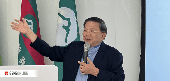 台康生技董事長暨總經理劉理成。（攝影：鐘煌翔）