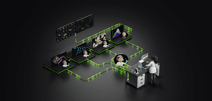 NVIDIA 創辦人暨執行長黃仁勳表示:「前沿模型即是大腦,BioNeMo 則是科學工具箱。兩者結合後,賦予 AI 代理具備博士級研究助理的技能,以及超級電腦的運算速度。(來源:NVIDIA)