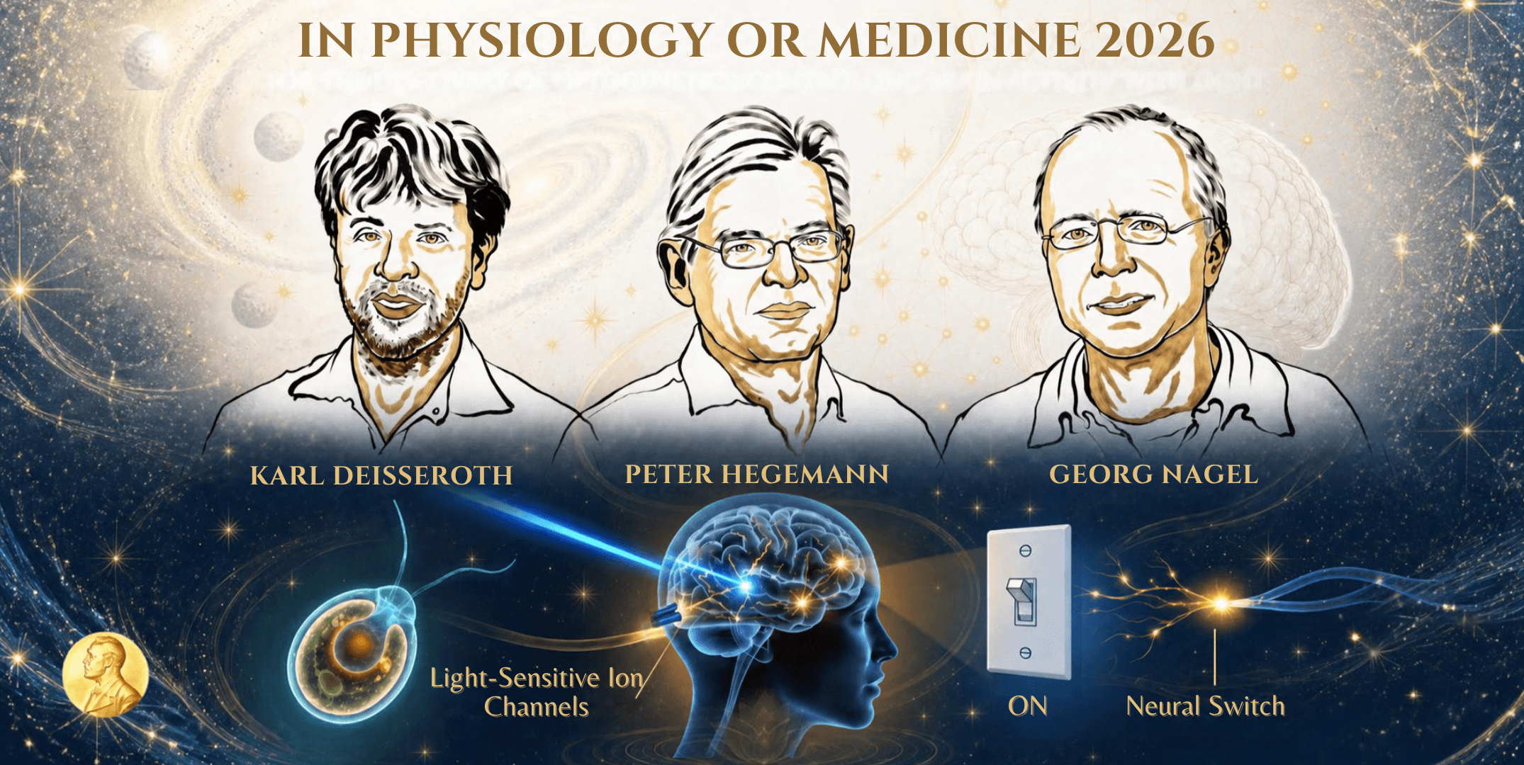 2026 諾貝爾生醫獎,透出腦中光學宇宙脈絡