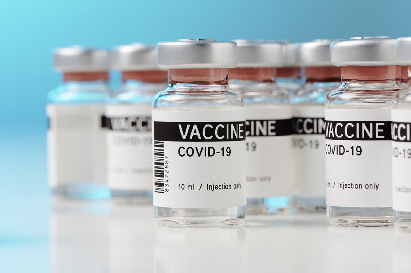 Foto ilustrativa da vacina contra o novo coronavírus (Sars-Cov-2)
