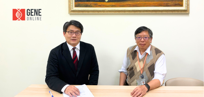 （左：台灣藥物基因體學會張偉嶠理事長；右：台北病理中心顧文輝執行長；攝：基因線上）